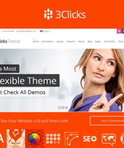 3Clicks | Duyarlı Çok Amaçlı WordPress Teması