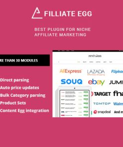 Affiliate Egg - Niche Affiliate Marketing Wordpress Plugin
