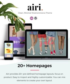 Airi - Temiz, Minimal WooCommerce Teması