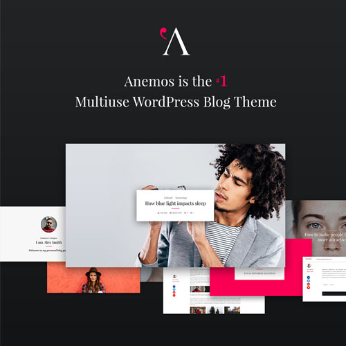 Anemos - A Multiuse Blogging WordPress Theme
