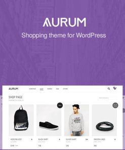 Aurum - Minimalist Alışveriş Teması