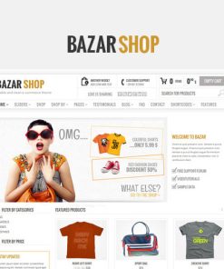 Bazar Shop WordPress Teması