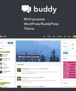 Buddy: Basit WordPress & BuddyPress Teması