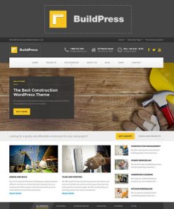 BuildPress - Çok Amaçlı İnşaat ve Peyzaj WP Teması