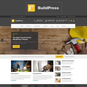 BuildPress - Çok Amaçlı İnşaat ve Peyzaj WP Teması