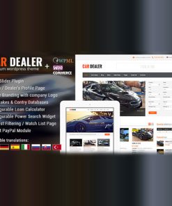 Car Dealer Automotive WordPress Teması – Responsive