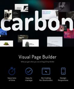 Carbon - Minimal Çok Amaçlı Wordpress Tema