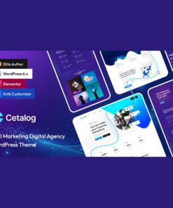 Cetalog - Pazarlama ve SEO Ajansı WordPress Teması + RTL