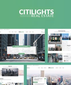 CitiLights - Emlak WordPress Teması