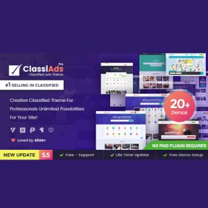 Classiads - Classified Ads WordPress Teması