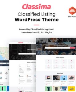Classima - İlanlar için WordPress Teması