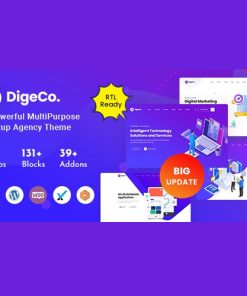 Digeco – Startup Ajansı WordPress Teması