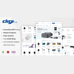 Digi - Elektronik Mağazası WooCommerce Teması