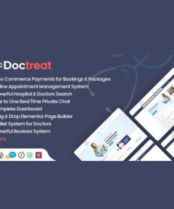 Doctreat - Hastaneler ve Doktorlar Dizini WordPress Listeleme Teması