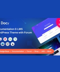 Docy - Premium Belgeleme, Bilgi Tabanı ve LMS WordPress Teması with Helpdesk Forumu
