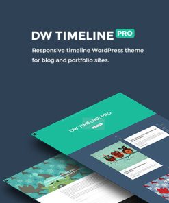 DW Timeline Pro - Duyarlı Zaman Çizelgesi WordPress Teması