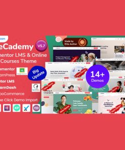 eCademy - Eğitim LMS ve Online Koçluk Kursları WordPress Teması