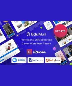 EduMall - Profesyonel LMS Eğitim Merkezi WordPress Teması