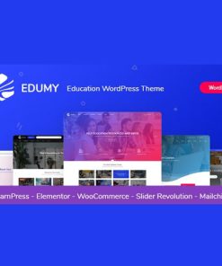 Edumy - LMS Çevrimiçi Eğitim Kursu WordPress Teması
