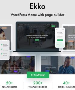 Ekko - Sayfa Oluşturuculu Çok Amaçlı WordPress Teması