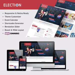 Election - Siyasi WordPress Teması