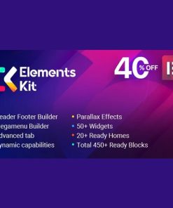 Elements Kit - All In One Addons for Elementor Page Builder