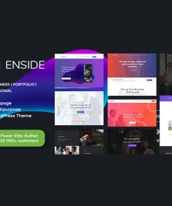 Enside - Çok Amaçlı Tek Sayfa Açılış Sayfası WordPress Teması