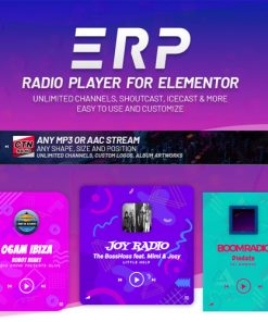 Erplayer - Radio Player for Elementor