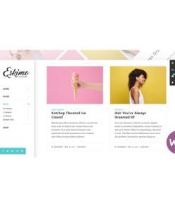 Eskimo - Minimal Kişisel WordPress Blogu ve Mağaza Teması