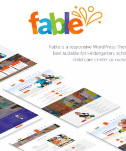 Fable - Çocuk Anaokulu WordPress Teması