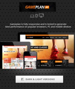 Gameplan - Etkinlik ve Spor Salonu Fitness WordPress Teması