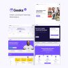Geeks - Çevrimiçi Öğrenme Pazarı Wordpress Teması