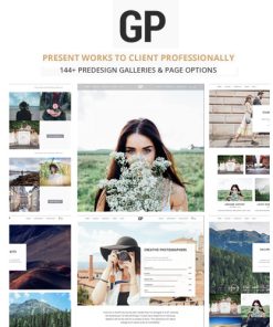 Grand Photography - Fotoğrafçılık için Fotoğrafçılık WordPress Teması
