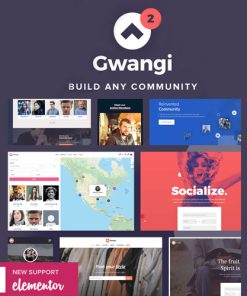 Gwangi - PROFESYONEL Çok Amaçlı Üyelik, Sosyal Ağ - BuddyPress Topluluk Teması