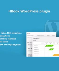 HBook - Hotel booking system - WordPress Plugin