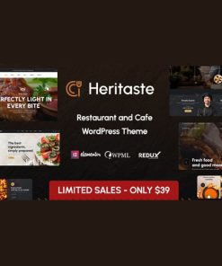 Heritaste - Restoran WordPress Teması