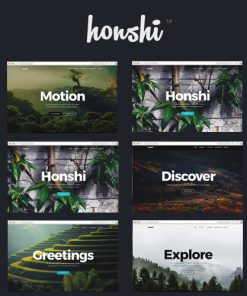Honshi - Yaratıcı Portföy WordPress Teması