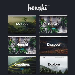 Honshi - Yaratıcı Portföy WordPress Teması