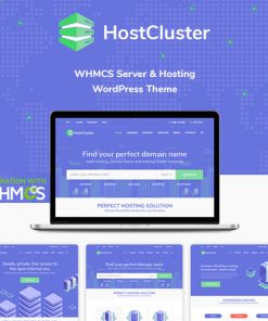 HostCluster | WHMCS Barındırma WordPress Teması