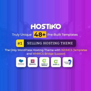 Hostiko WordPress WHMCS Hosting Teması