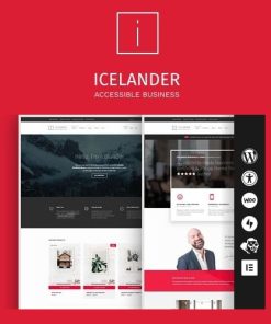 İzlandalı - Erişilebilir İş Portföyü ve WooCommerce WordPress Teması