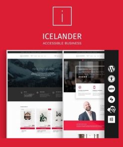 İzlandalı - Erişilebilir İş Portföyü ve WooCommerce WordPress Teması
