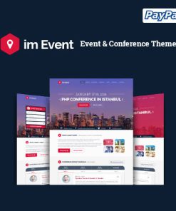 im Event - Etkinlik ve Konferans WordPress Teması