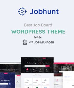 Jobhunt - WP İş Yöneticisi için İş İlanı WordPress teması