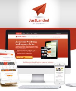 JustLanded - WordPress Landing Page