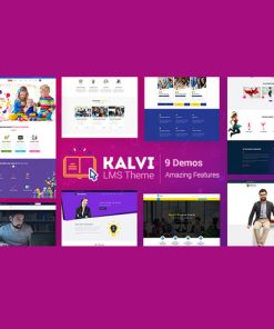 Kalvi - LMS Education WordPress Teması