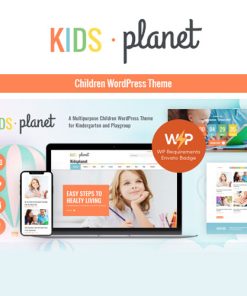 Kids Planet - Çocuk Anaokulu ve Oyun Grubu WordPress Teması