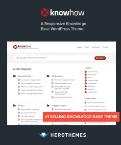 KnowHow - A Knowledge Base WordPress Theme