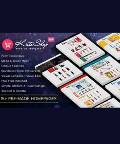 KuteShop - Fashion, Electronics & Marketplace Elementor WooCommerce Theme