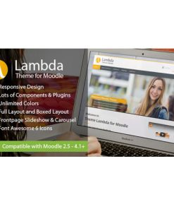 Lambda - Premium Moodle Teması